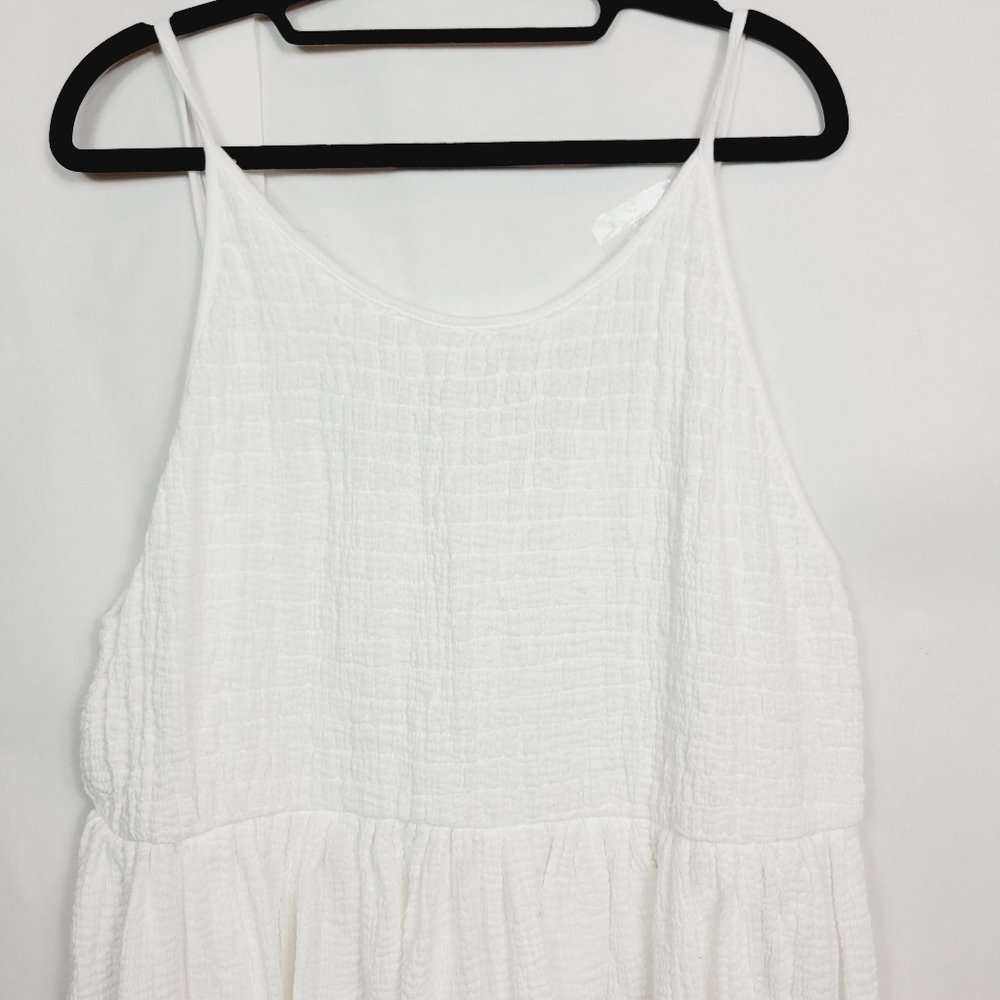 POSSE white slip gauze baby doll dress - Picture 3 of 8